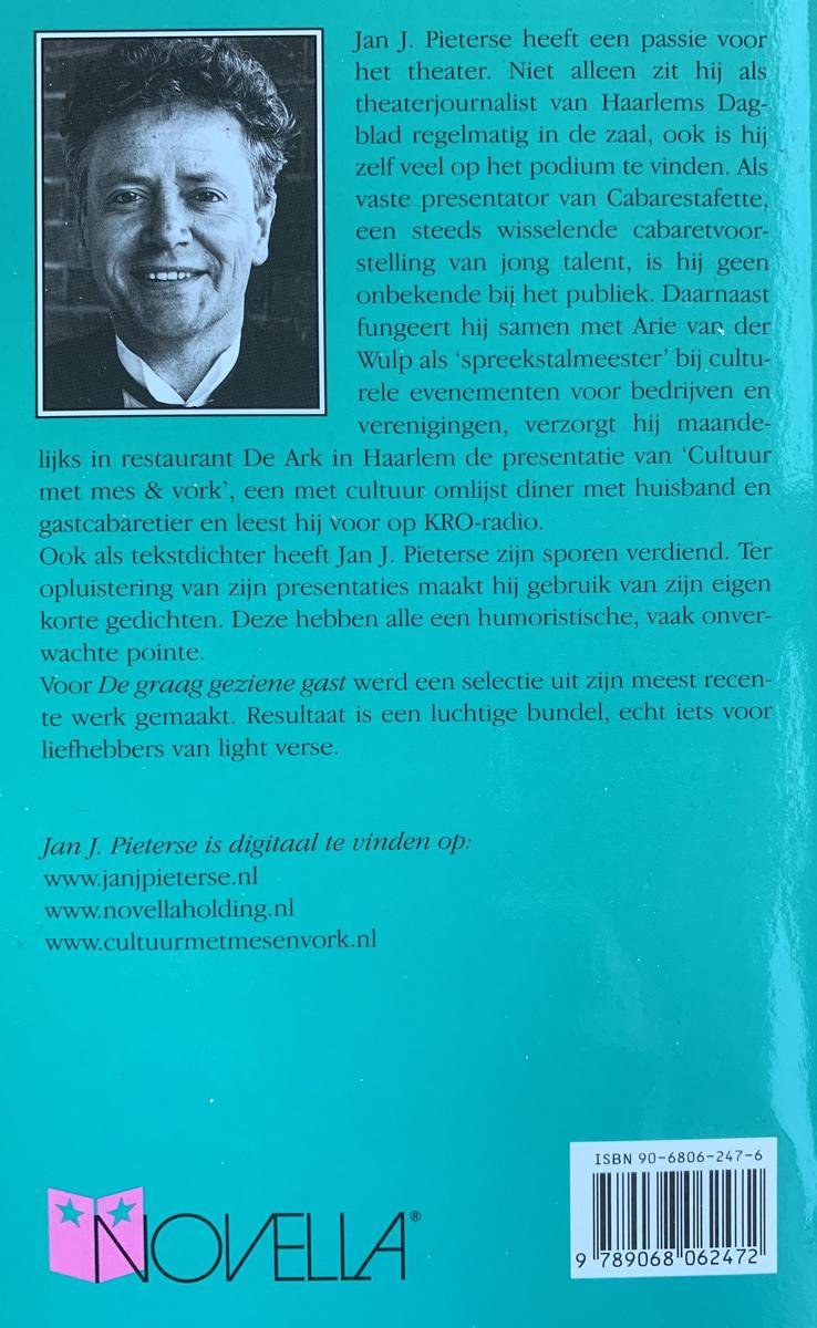 Graag Geziene Gast - back cover