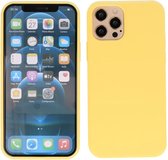 Wicked Narwal | 2.0mm Dikke Fashion Color TPU Hoesje voor iPhone 12 - 12 Pro Geel