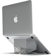 Majextand – Dunste verstelbare Laptopstandaard – Laptopstand – Zilver – 6 posities – Laptopverhoger - MacBook standaard