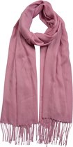 Clayre & Eef sjaal 70x170cm fuchsia