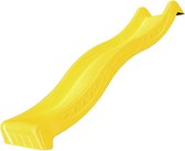 Toboggan Intergard jaune avec prise d'eau pour équipement de jeux en bois Hauteur de plate-forme 1,25 m