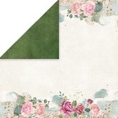 CP-FV02 FLOWER VIBES Scrapbooking single paper 12x12