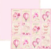 RP0331 Springtime Collection - Tags Double-sided patterned paper 12x12 200 gsm