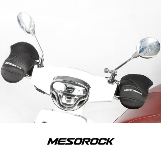 Scooter Handmoffen - Zwart - Handmoffen - Scooter Accesoires - Brommer Handschoenen - Winddicht - Waterdicht - Handmof