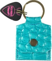 Pick Pouch - New York Turquoise Croco