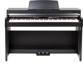 Digitale huispianoÆs - Fame DP-8600 BT Black Digital Piano - Digitale piano zwart mat (88 toetsen met hammer action, 3 pedalen, koptelefoonaansluiting & Bluetooth)