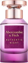 ABERCROMBIE & FITCH AUTHENTIC WOMAN NIGHT - Eau de parfum - 50 ML SPRAY