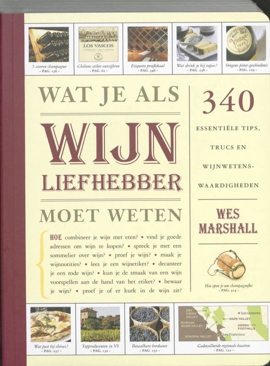 Cover van het boek 'Wat je als wijnliefhebber moet weten' van Wes Marshall