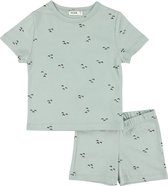 Trixie Pyjama Mountains Kort Junior Katoen Lichtgroen Maat 116