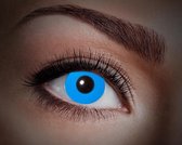 Partyxclusive Contactlenzen Flash Siliconen Blauw 2 Stuks