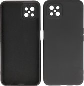 Bestcases 2.0mm Thick Fashion Phone Case Back Cover - Étui en Siliconen - Oppo Reno 4 Z - Oppo A92s - Zwart