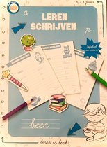 Toy Universe - Spelenderwijs leren - Educatief stickerboek - ''Leren schrijven'' - Leer schrijven - Kleurboek - Oefenboek met stickers - 5 - 6 jaar - Schoencadeautjes - Sinterklaas