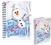 Frozen Olaf Squishy notitieboek - A5 formaat - Olaf Pop - Frozen 2