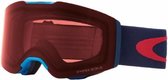 Oakley skibril Fall Line Blauw / Rood - met Prizm Rose lens
