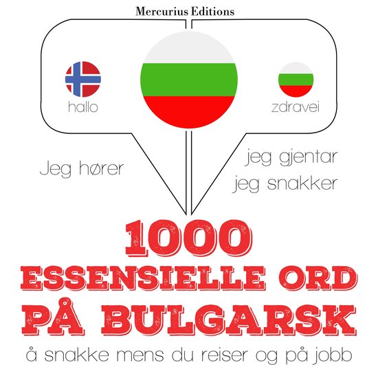 1000 essensielle ord på bulgarsk - cover