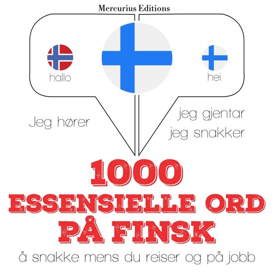 1000 essensielle ord på finsk - cover