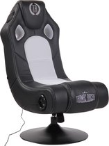 Gamingstoel - Geluidsstoel - Draaistoel - Zwart/wit