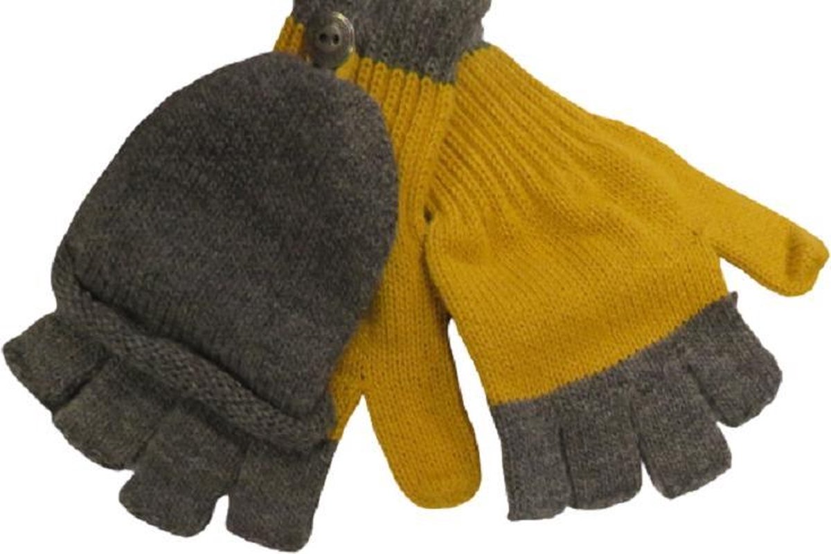 Voor Mannen Vrouwen Uniseks SATINIOR 3 Paar Winter Vingerloze Handschoenen – Gebreide, Warme Half Vinger Wanten Voor Mannen & Vrouwen, Outdoor Thermische Wanten Skiën