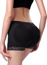 Slip met vulling - Billenbroekje - Zwart - 3XL