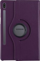 Samsung Tab S6 Paars Book Case Tablethoes - 360 graden draaibaar