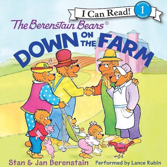 The Berenstain Bears Down on the Farm - cover