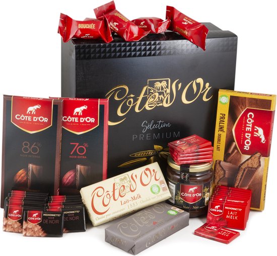 kanaal Koopje Oost Timor Côte d'Or Chocolade Cadeau - Grote Luxe Geschenkverpakking 41 Producten |  bol.com