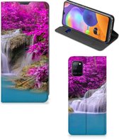 Telefoonhoesje Geschikt voor Samsung Galaxy A31 Wallet Bookcase Waterval