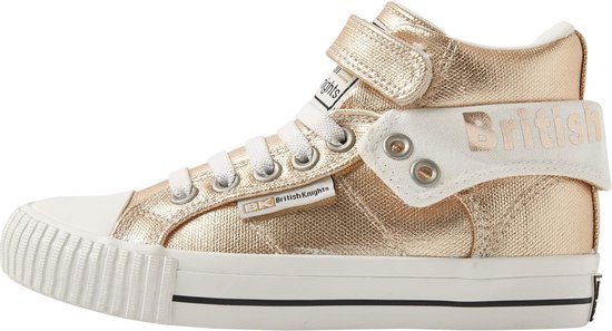 ROCO Meisjes sneakers hoog - Goud - maat 30 | bol.com