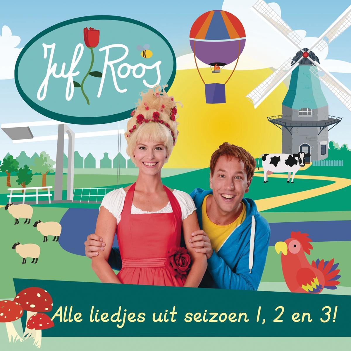 Juf Roos - Alle Liedjes Uit Seizoen 1, 2 En 3 (CD) - Juf Roos