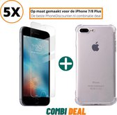 iphone 7 plus anti shock hoes | iPhone 7 Plus A1785 siliconen case | iPhone 7 Plus anti shock case transparant | beschermhoes iphone 7 plus apple | iPhone 7 Plus schokbestendige ho
