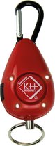 kh-security - Persoonlijk alarm - Rood incl. LED - Alarm sleutelhanger