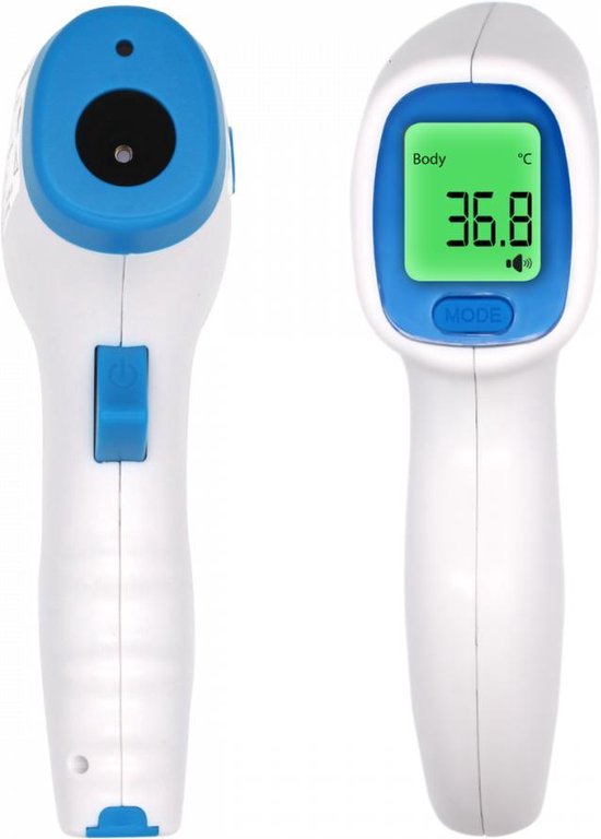 JAP Infrarood Thermometer - Volwassenen en kinderen - Koorts - Lichaam - Oor - Voorhoofd - JAP