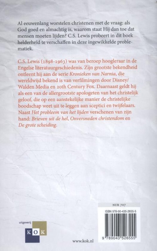 Het probleem van het lijden