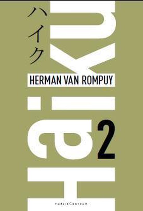 Cover van het boek 'Haiku  / 2' van Herman van Rompuy