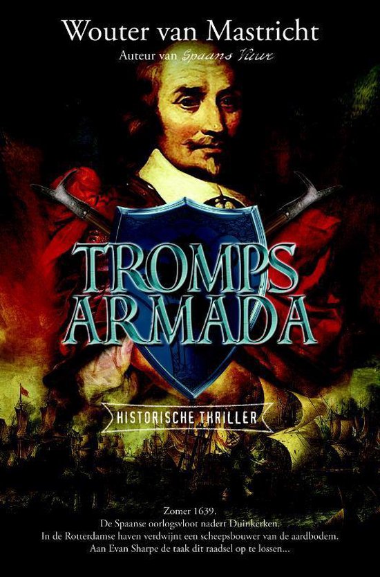 Cover van het boek 'Tromps Armada' van Wouter van Mastricht