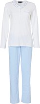 Pyjama met lange mouw Pastunette-Wit-38