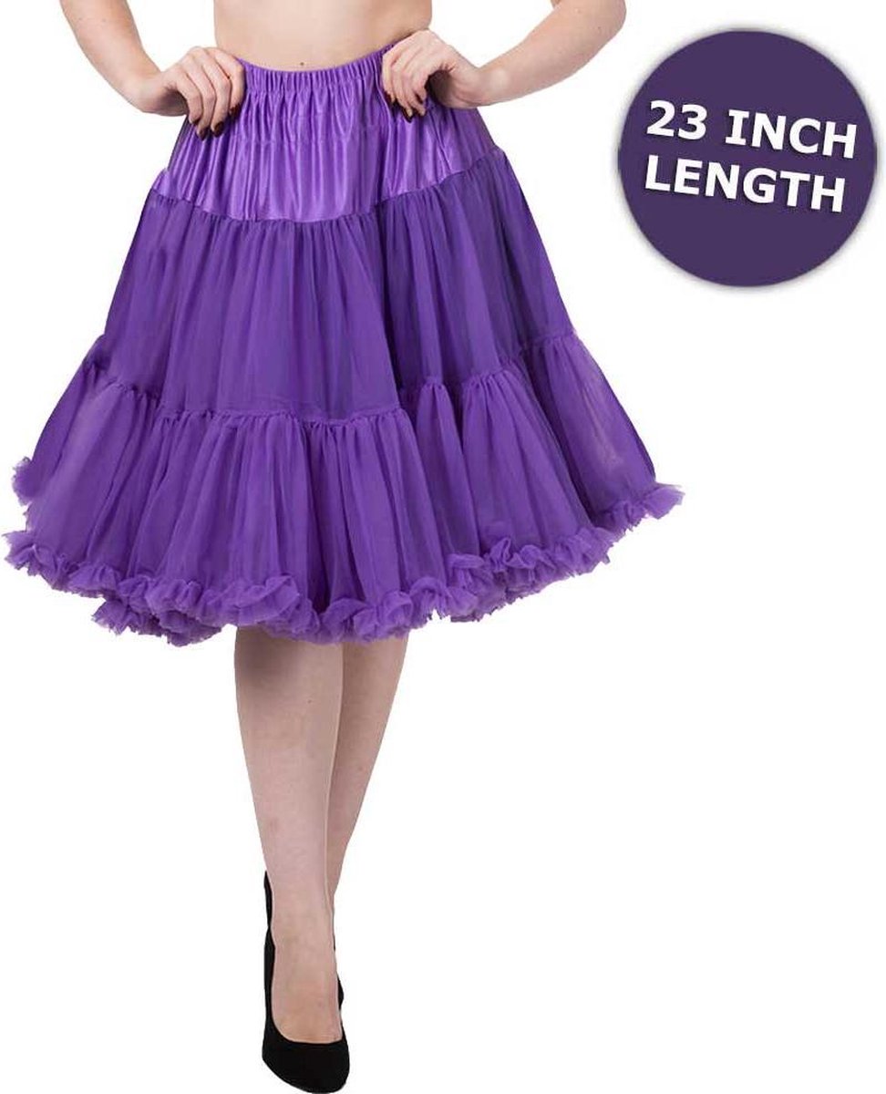 Dancing Days - Starlite Petticoat - Vintage - XS/S - Paars
