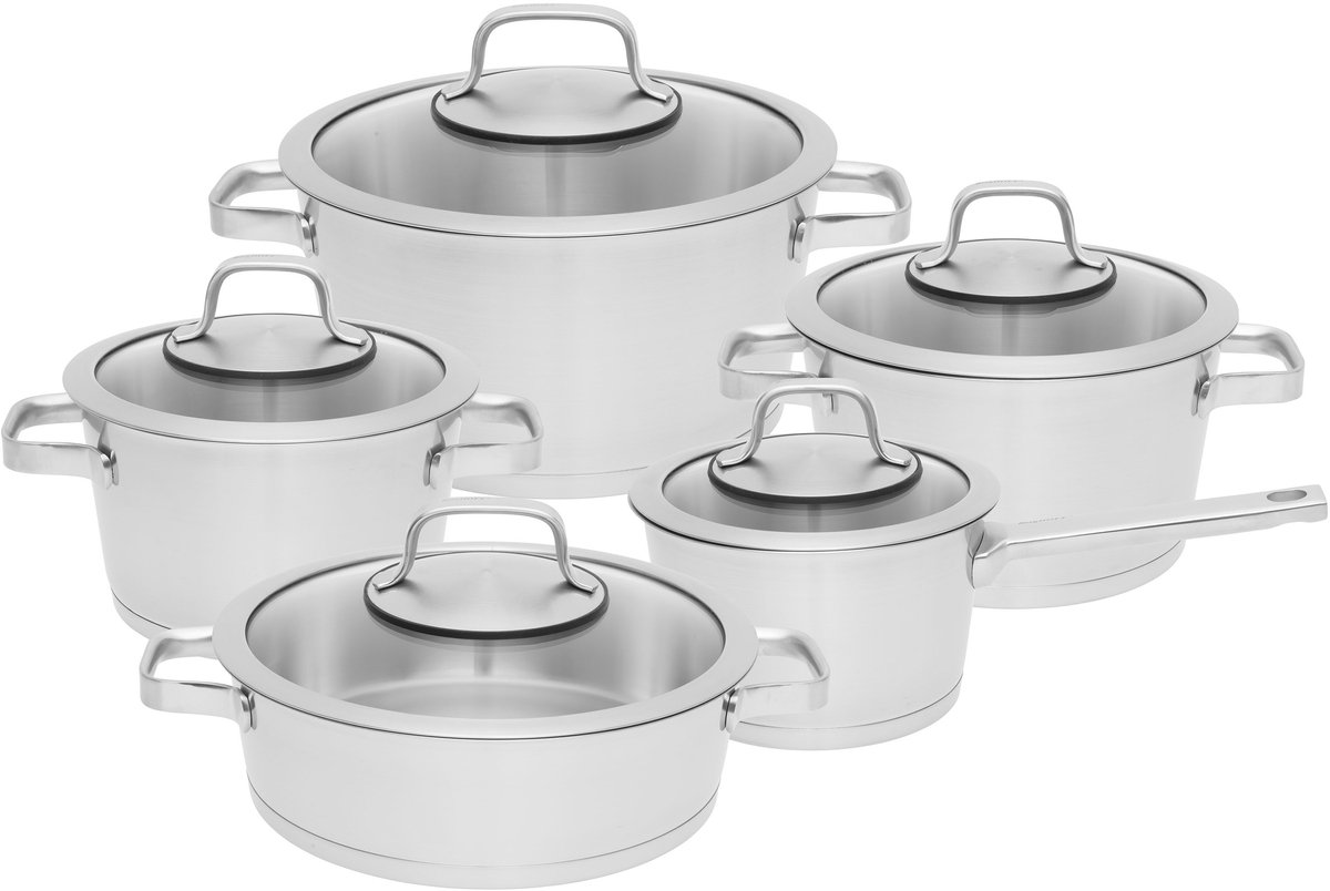 BergHOFF 10-delig kookpottenset Manhattan - Essentials