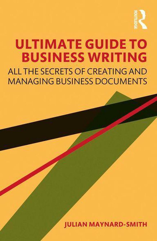 Ultimate Guide to Business Writing - cover