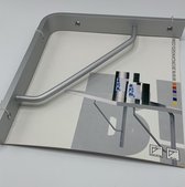 Aluminium Plankdrager 25 cm | Max 50 kilo