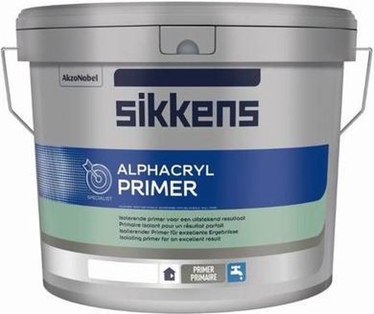 Sikkens Alphacryl Primer - 2,5 l - 9-11 m²/l - Wit