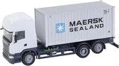 Faller - Vrachtwagen Scania R 13 TL Zeecontainer (HERPA)