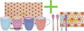 Tokyo Design Studio Package Deal - Star Wave Mokken 380 ml 4 stk + Lepelset 4 stk