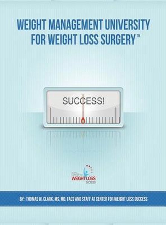 Weight Management University for Weight Loss Surgery - cover