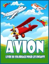 Avion Livre de Coloriage Pour Les Enfants