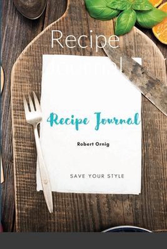 Recipe Journal - cover