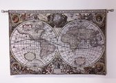 Signare - Wandkleed - Gobelin - Wereldbol 140 x  99 cm