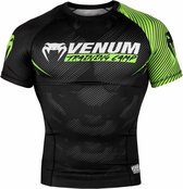 Venum Training Camp 2.0 Rash Guards S/S Zwart Neo Geel Kies uw maat: S