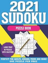 2021 Sudoku Puzzle Book