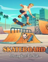 Skateboard Coloring Book For Kids